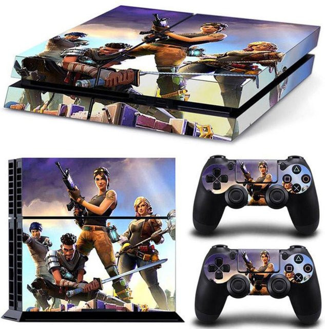 Discover Intime Fortnite Aufkleber Set für PS4 und Controller in Multicolor - Bild 1