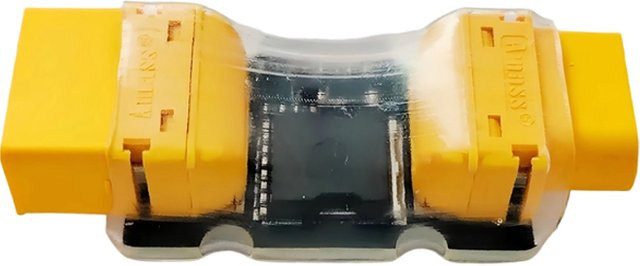 YUENHOANG Anti-Funken-Modul mit XT60 Stecker und Buchse, 3S-8S, 30A/60A, Gelb - Bild 1