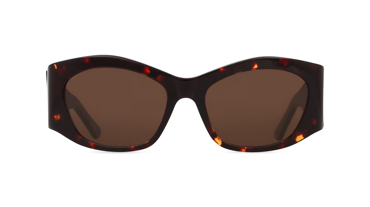 Balenciaga BB0329S Sonnenbrille, Vollrand, Quadratisch, Acetat, Unisex, braun - Bild 1