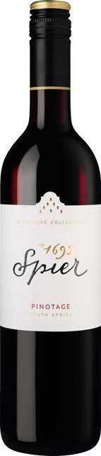 Spier Signature Collection Pinotage Rotwein trocken 2023 0,75 l - Bild 1