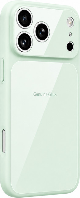 Apple MagSafe-Hülle für iPhone 17 aus Genuine Glass in Grün - Bild 1