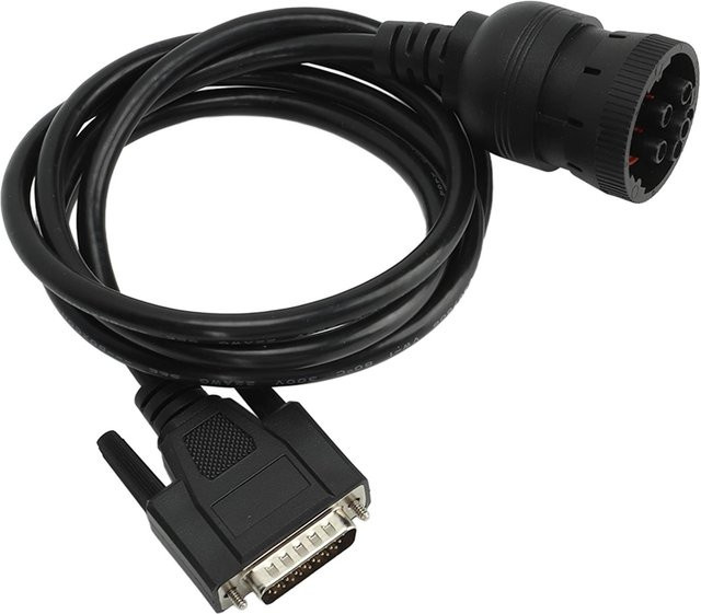 Fishine Diagnoseadapter Ersatzkabel Deutsch Kabel 121721 26-polig Stecker auf 6-polig Buchse in Schwarz - Bild 1