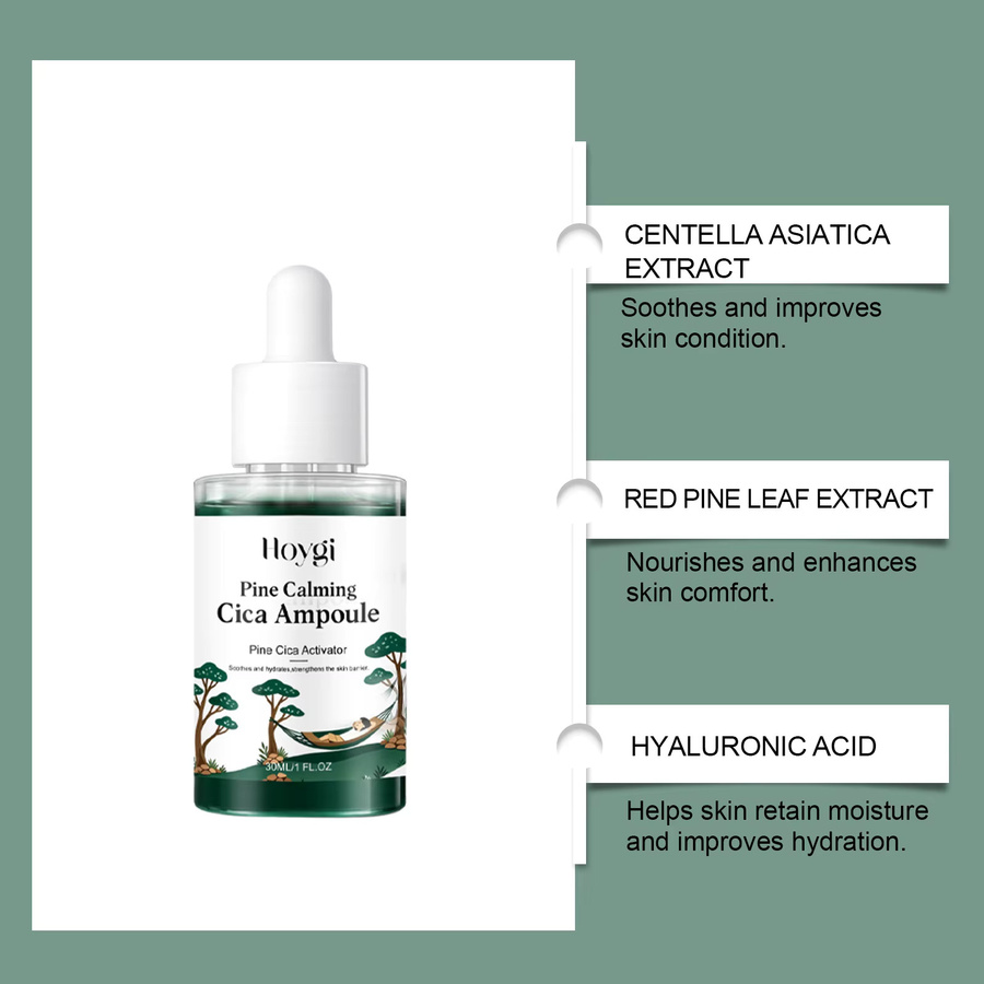 Hoygi Pine Calming Cica Ampoule Serum mit Hyaluronsäure - Bild 3