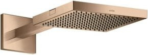 Hansgrohe Axor Starck Kopfbrause Rain in Gold, quadratisch, B/B: 24 x 24 cm - Bild 1