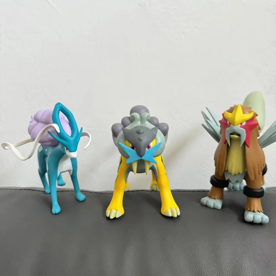 Bandai Pokémon Suicune Entei Raikou, Actionfigur, Fantasy - Bild 2