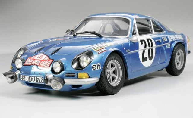 Tamiya Renault Alpine A110 ´71 Monte Carlo, Modellauto, 1:24, Blau - Bild 1