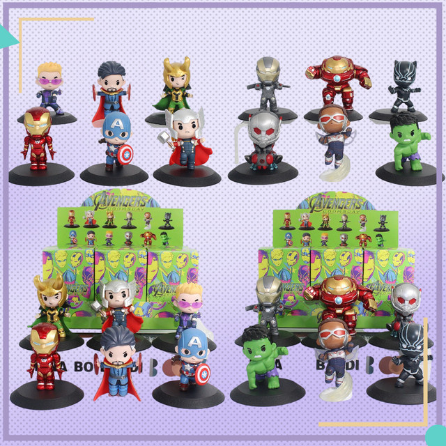 Bandai Disney Marvel Popbeans, Actionfigur, Blind Bag - Bild 1
