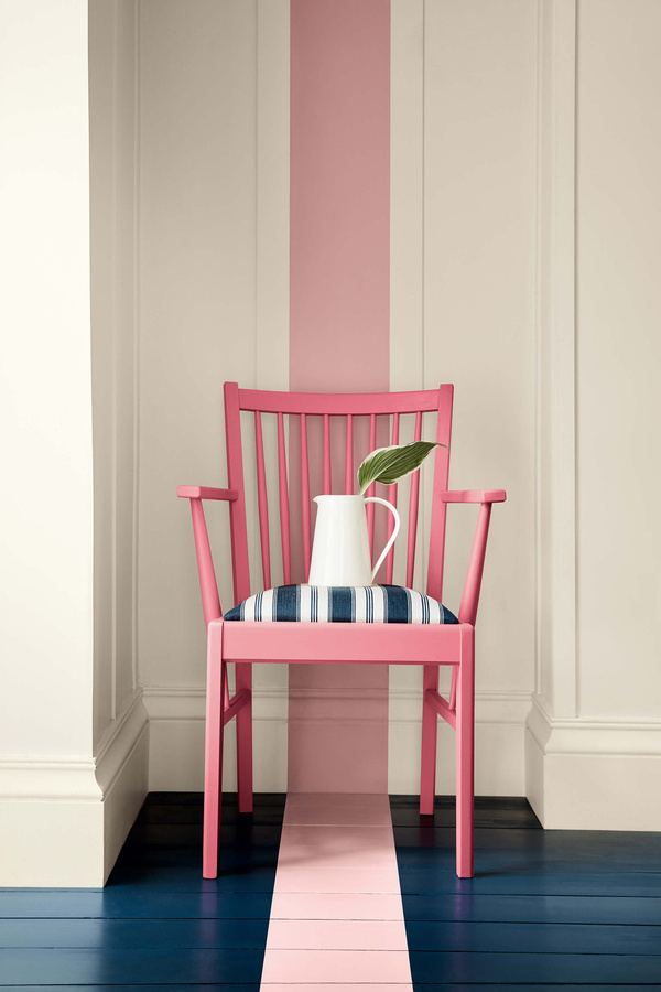 Little Greene Absolute Matt Emulsion Carmine 189 in Rot/Pink, 10 l - Bild 1