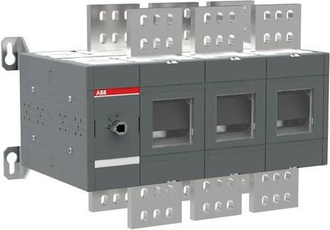 ABB Lastumschalter OT2500E03C 2500A 1000V Schwarz und Grau - Bild 1