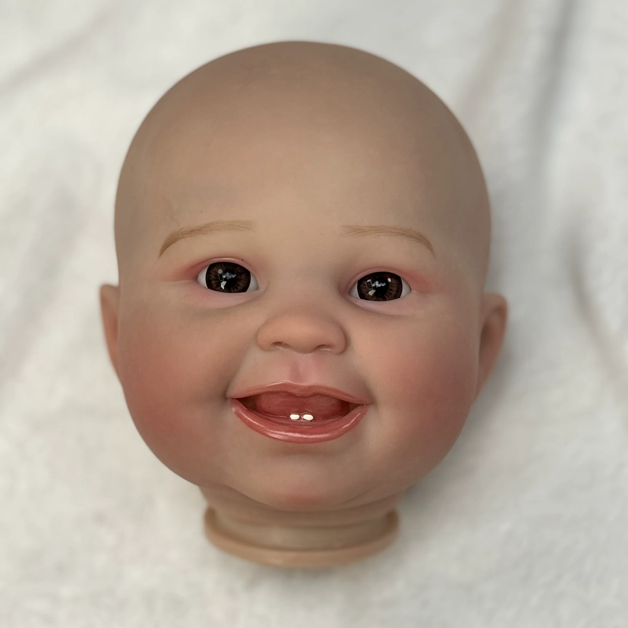 AnjoDoll Juliana Gemalt Bebe Reborn Puppe, Weiche Vinyl Reborn Puppe, 50cm - Bild 2