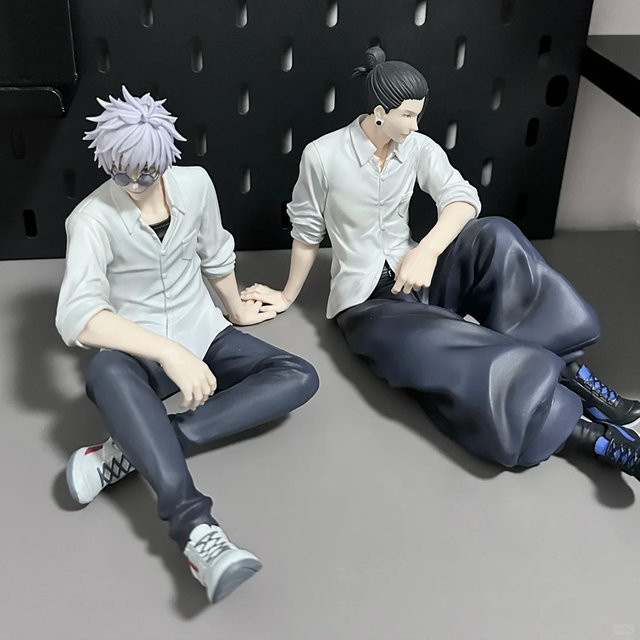 Bandai Jujutsu Kaisen Satoru Gojo Geto Suguru Toji Figuren, Anime Modell, Kunststoff, Bunt / Mehrfarbig - Bild 1