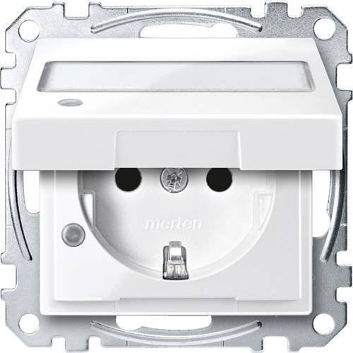 Merten Steckdose System M Polarweiß IP67 MEG2313-0319 - Bild 1
