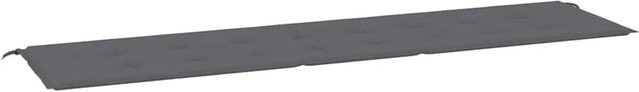 vidaXL Gartenbank-Auflage Anthrazit aus wasserabweisendem Oxford-Gewebe B/T/H: 200 x 50 x 4 cm - Bild 1