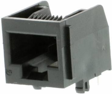 Molex Cat 3 Mod Jack/Plug 950097881 Buchse Schwarz - Bild 1