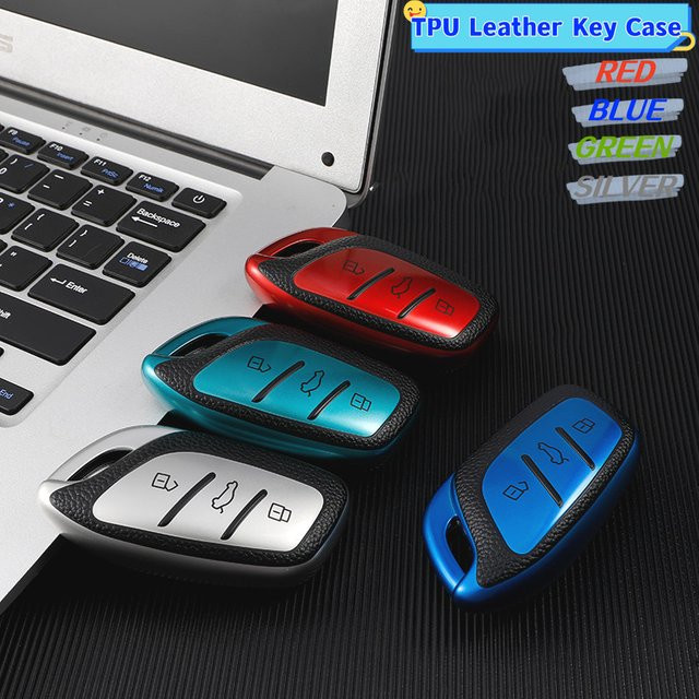 TPU Shell Fob Schlüsselhülle für Roewe RX5, RX3, RX8 und MG ZS EV sowie MG6, EZS, HS, EHS Fernbedienung Schlüssel Abdeckung - Bild 1