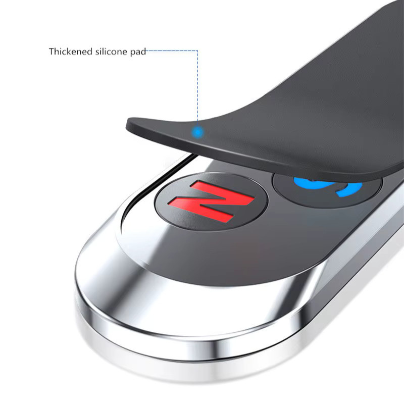 Lcars Universeller Magnetischer Autotelefonhalter mit Selbstklebefläche in Schwarz oder Silber - Bild 4