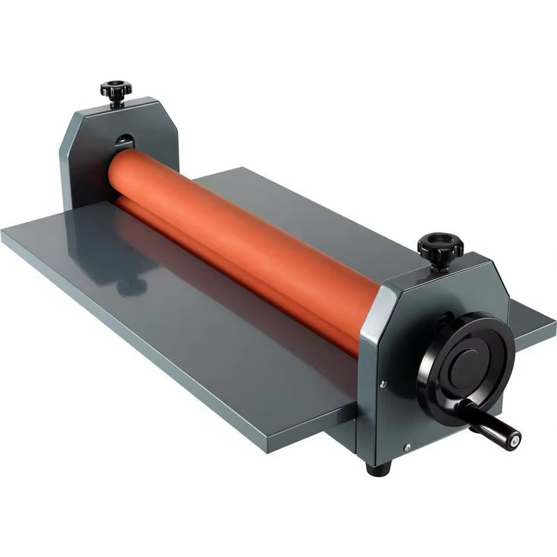 LBS650 Manuelle Kaltlaminiermaschine in Rot aus Metall für Fotos, Poster und Menüs mit 650 mm Breite - Bild 7
