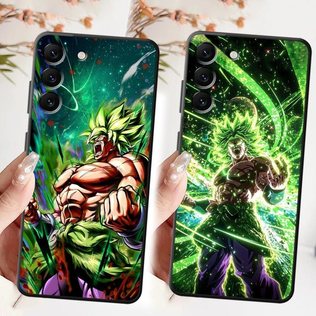 Schwarze weiche Handyhülle im Dragon Ball Design für Samsung Galaxy A-Serie (A22 bis A73) - Bild 1
