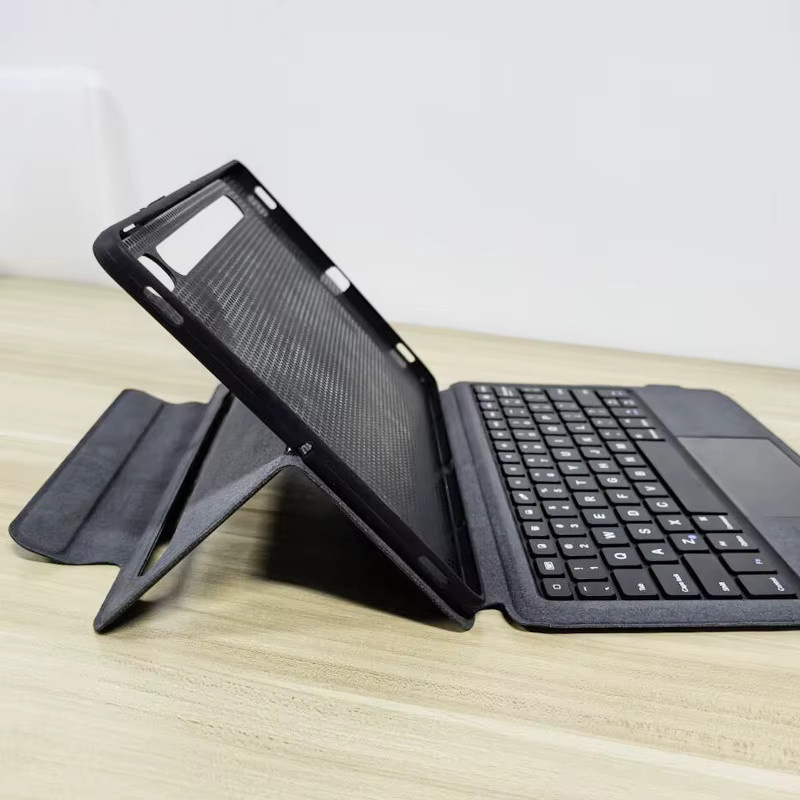 Samsung Touchpad-Tastatur und Schutzhülle für Galaxy Tab S8 11 Zoll SM-X700 SM-X706 und Galaxy Tab S7 SM-T870 SM-T875 in Schwarz - Bild 4