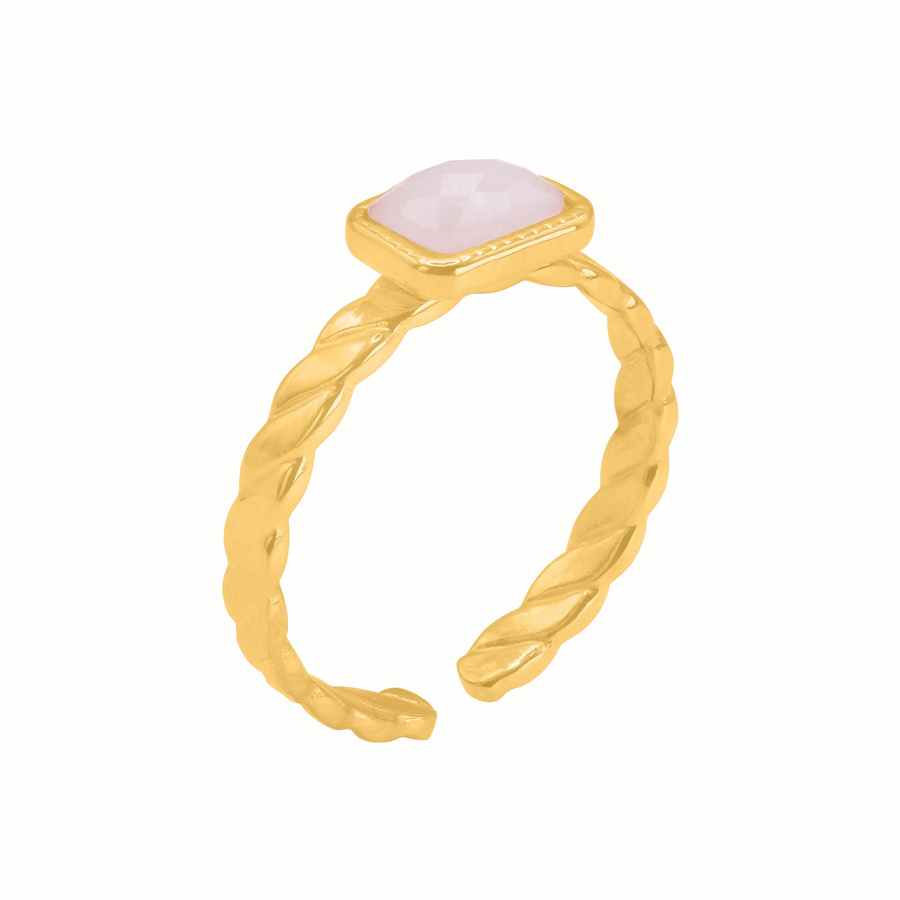 Noviu Damenring, Gold, Edelstein, Kristall - Bild 1