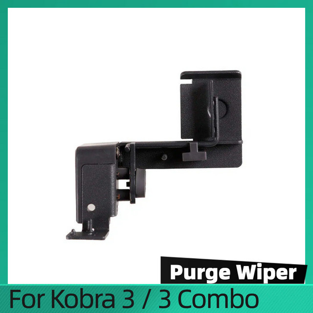 Anycubic Spülwischer Ersatzteil für Kobra 3 und Kobra 3 Combo 3D-Drucker in Schwarz - Bild 1