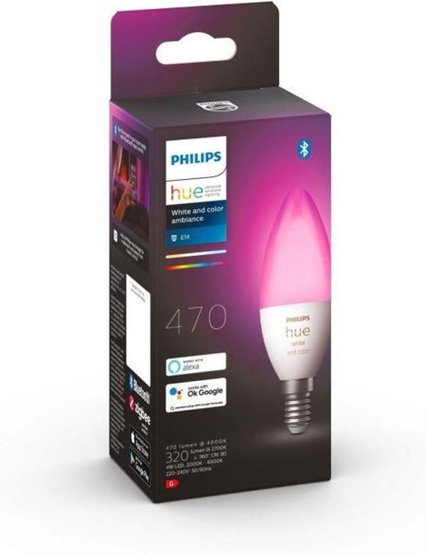 Philips Hue White & Color Ambiance LED-Kerzenlampe E14 5,3 W - Bild 4