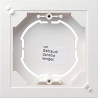 Gira Aufputzrahmen einfach flach für Standard 55 in Weiß - Bild 1