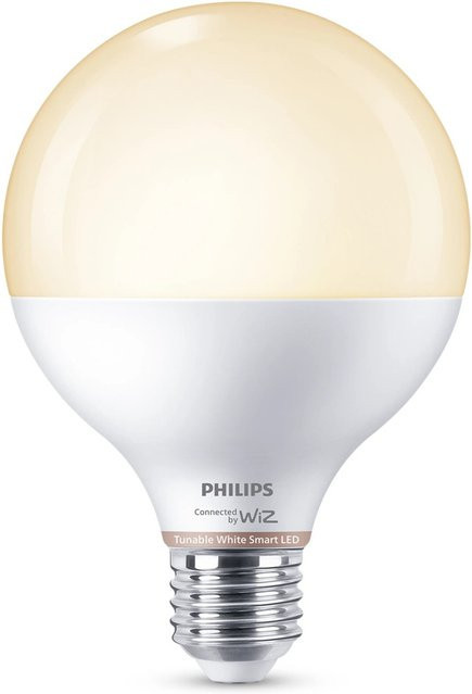 Philips WiZ LED Leuchtmittel E27 Globeform in Weiß mit 1055 Lumen und 11 W - Bild 1