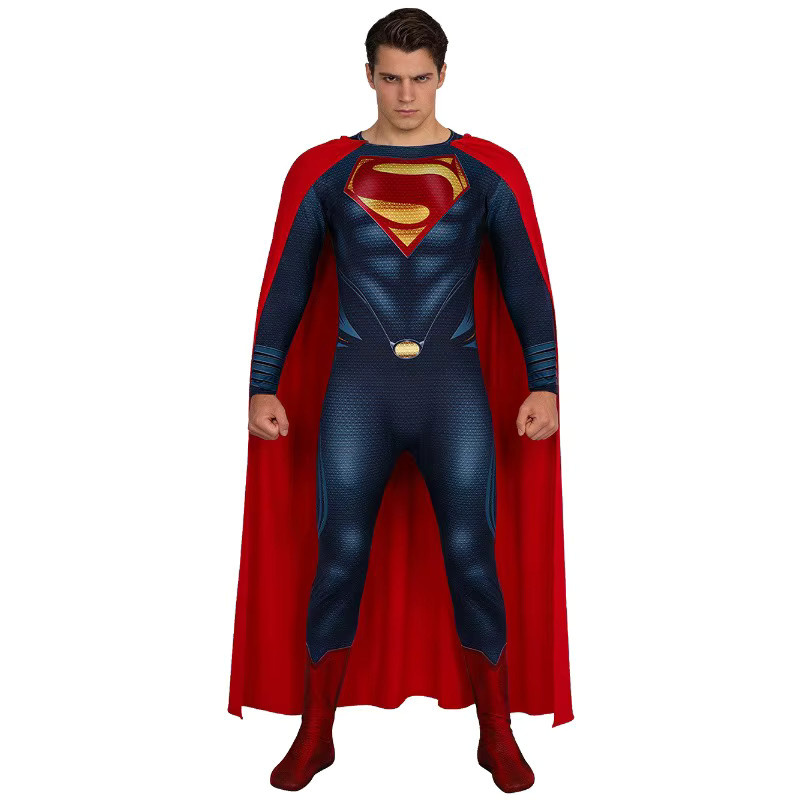 BEAST KINGDOM Superman Cosplay Kostüm, Unisex, Blau - Bild 2