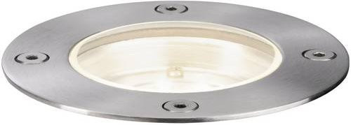Paulmann Plug & Shine LED-Bodeneinbaustrahler eckig Edelstahl Silber Warmweiß IP65 3,6W - Bild 1