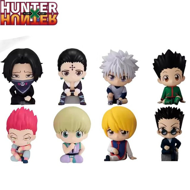 Wucifang Jewelry Hunter x Hunter Q Version PVC Figur, 4er Set, Actionfigur, ab 3 Jahren - Bild 1
