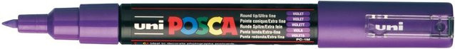 POSCA Marker PC-1MC Permanent Marker in Violett mit 0,7-1mm Spitze - Bild 1