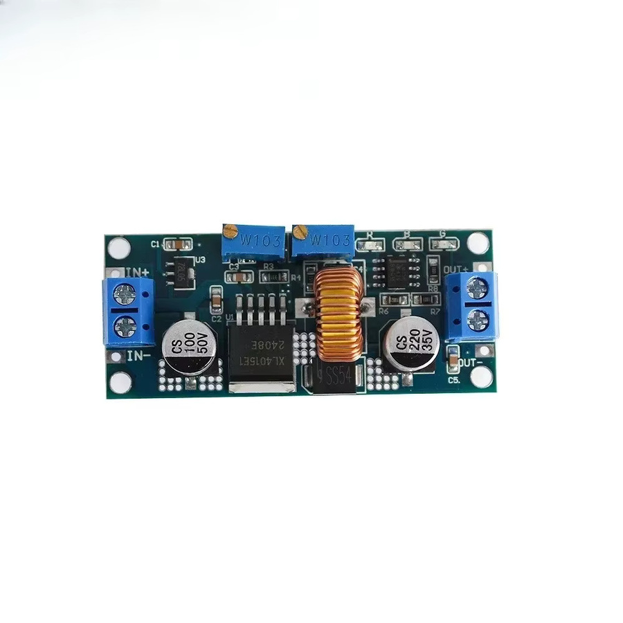 XL4015 Step Down Lade Modul 5A DC zu DC CC CV Buck Converter für Lithium-Batterien in Blau - Bild 2