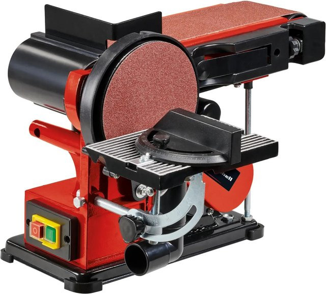 Einhell Stand-Band-Tellerschleifer TC-US 380 in Rot/Schwarz mit 380 W Leistung - Bild 1