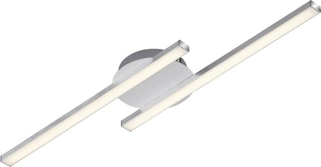 Briloner LED-Deckenleuchte Go 12 W in Silber mit warmweißem Licht - Bild 1