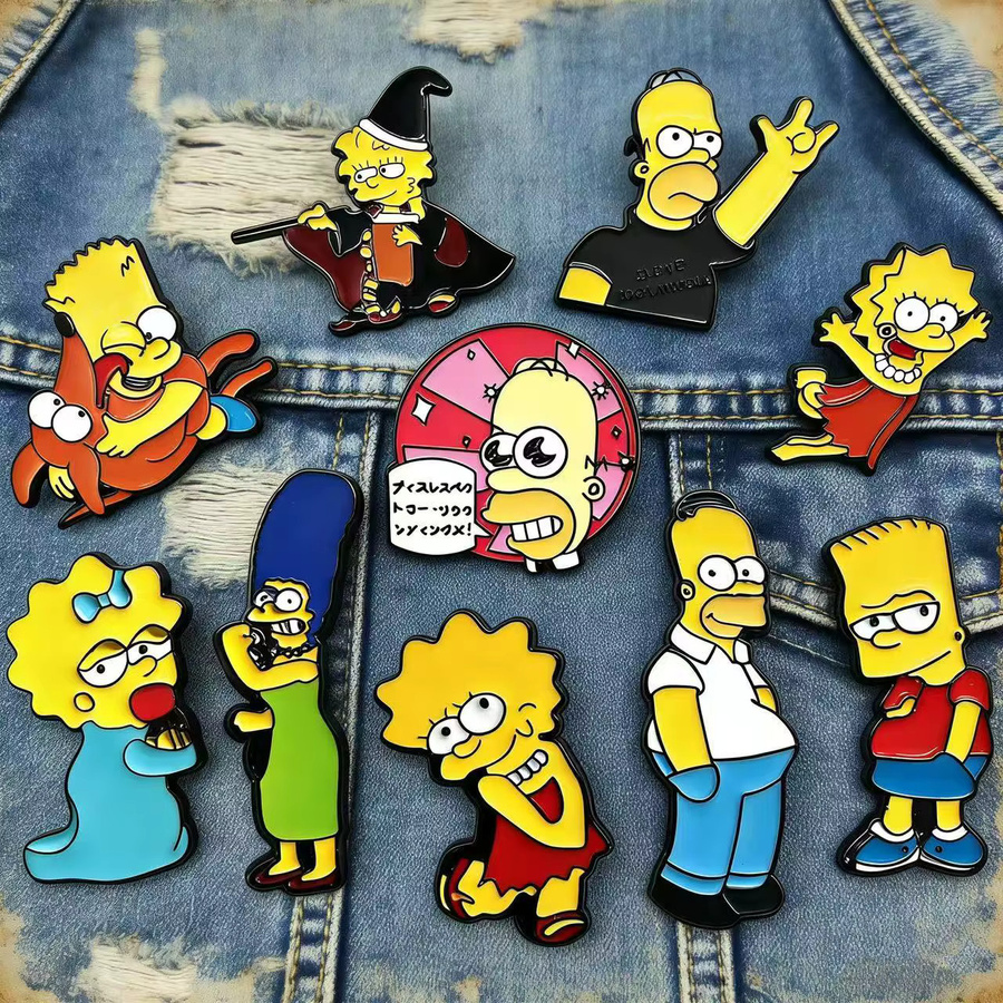 MINISO Emaille-Pins Set, Brosche, Cartoon-Abzeichen - Bild 2