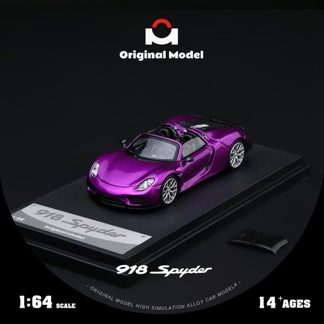 Vor-Om 918 Spyder, Sportwagen, 1:64, Lila, ab 14 Jahren - Bild 1