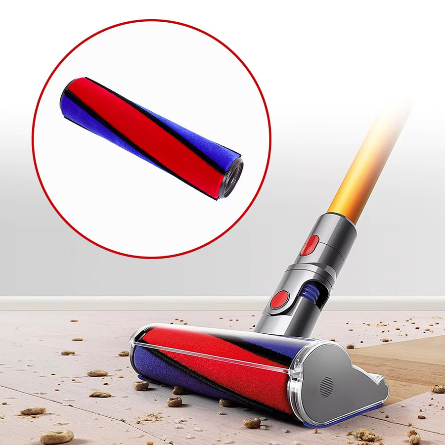 Weiche Rollenbürste für Dyson V6 V7 V8 V10 V11 Staubsauger als Teppichbürste und Samtrollenbürste in Multicolour - Bild 6