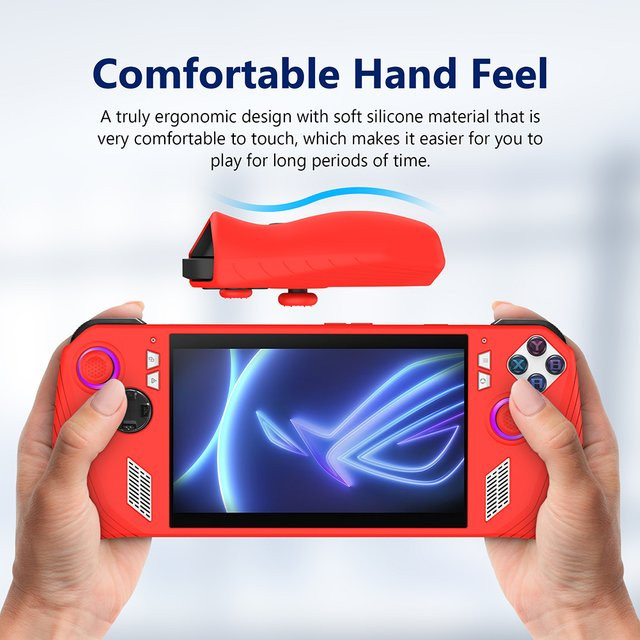 Kratzfeste und staubdichte Silikon-Schutzhülle für deine ASUS ROG Ally Spielkonsole - Bild 1