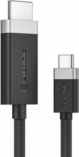 ALOGIC Videokabel-Adapter FUCHD2-SGR HDMI Typ A auf USB Typ-C, Grau, Länge: 2 m - Bild 1