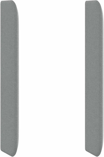 vidaXL Kopfteil Ohr Hellgrau mit Stoffbezug, B/T/H: 80 x 16 x 4 cm - Bild 1