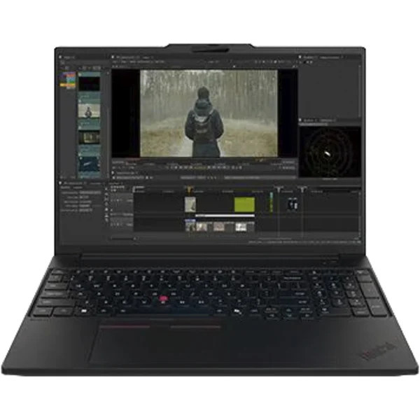 Lenovo ThinkPad P16s Gen 5 Notebook mit Intel Core Ultra 7 366H, 64 GB RAM, 1 TB SSD, 16 Zoll WUXGA Touchscreen, NVIDIA RTX PRO 2000 Blackwell GPU, Windows 11 Pro, Schwarz - Bild 1