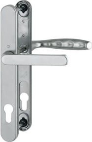 Profiltür-Garnitur Hoppe NY 099KH/3346/1810 in Silber Aluminium für TS 67-72mm - Bild 1