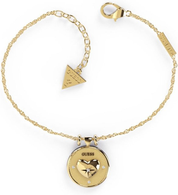Guess Armband, Edelstahl, Gold, Kristall, Zirkonia, Damen - Bild 1