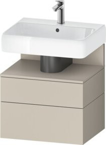 Duravit Waschtischunterschrank Qatego mit Nischenbereich, B/T/H: 59 x 47 x 59 cm - Bild 1