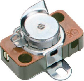 Bachmann EB-Zugschalter mit Befestigungsplatte in Braun und Schwarz 924.156 - Bild 1