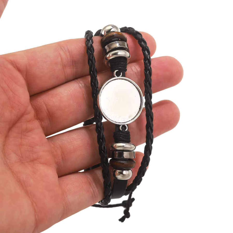 Verbindungsfassung für 20 mm Lederarmband, Unisex - Bild 4
