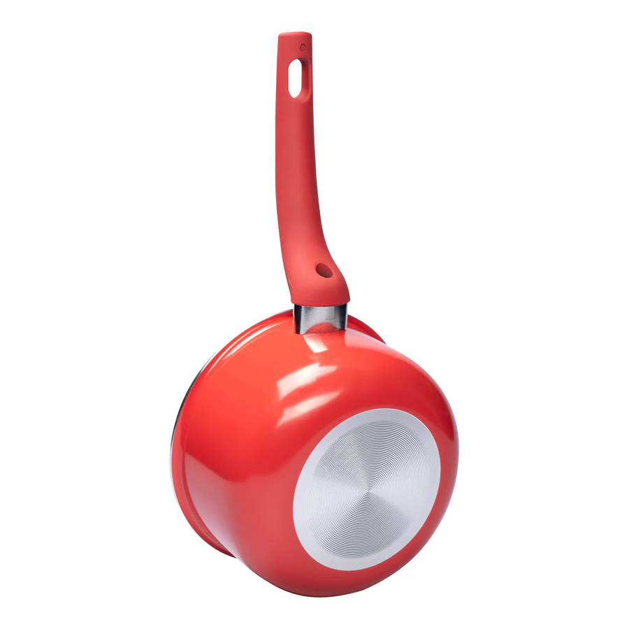 Genialo Mini-Stielkasserolle mit Keramikbeschichtung, Rot, Durchmesser: 16 cm - Bild 2