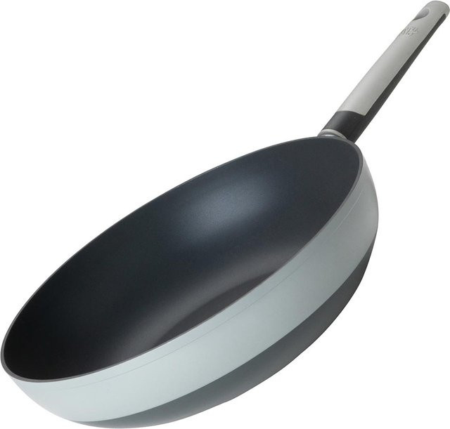 Tasty Wokpfanne mit Keramikbeschichtung und Antihaftbeschichtung, grau, Durchmesser: 28 cm - Bild 1