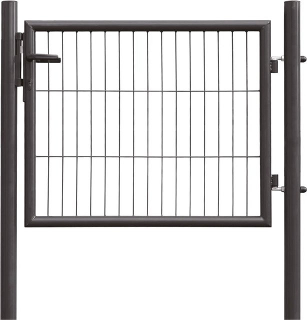 FLORAWORLD Classic Einzeltor Schwingtor aus Stahl in Anthrazit B: 94 cm, H: 75 cm - Bild 1